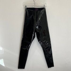 Commando Faux Patent Leather Leggings - Size L